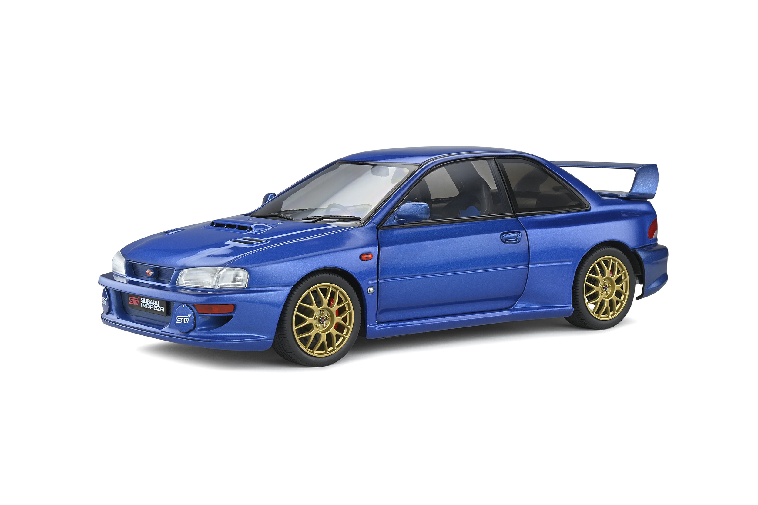 1:18 SUBARU IMPREZA 22B SONIC BLUE 1998