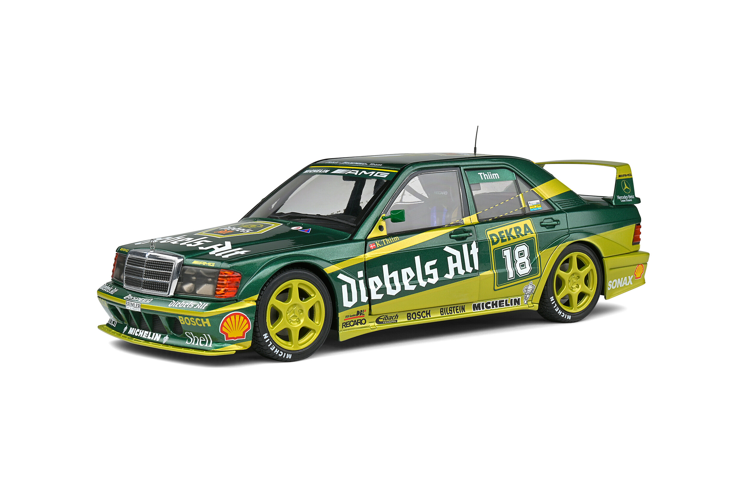 1:18 MERCEDES-BENZ 190 EVO II GREEN 1992